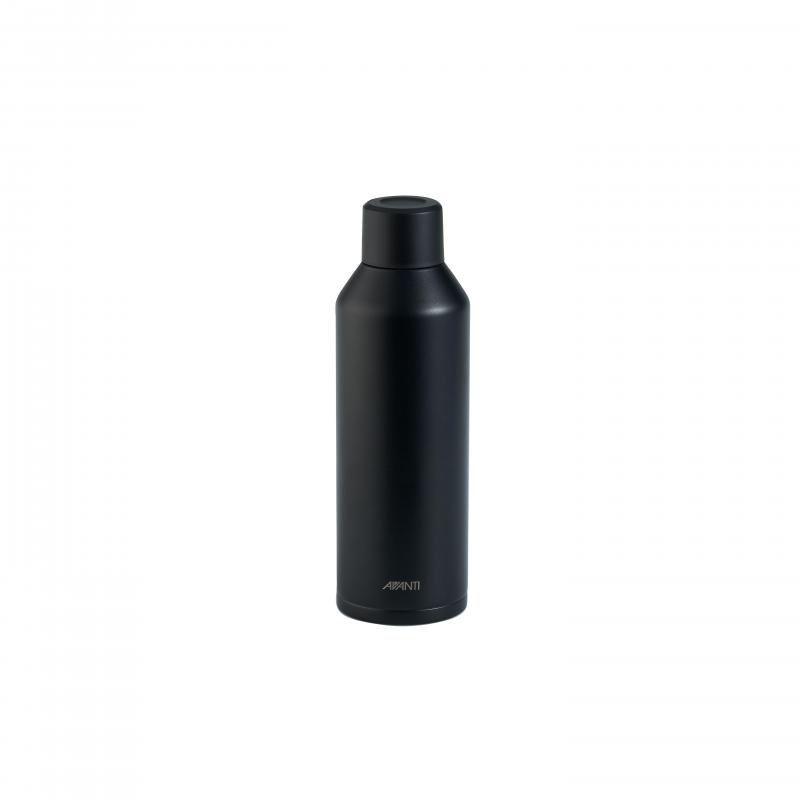 Avanti AquaFizz Insulated Water Bottle 600ml | Black