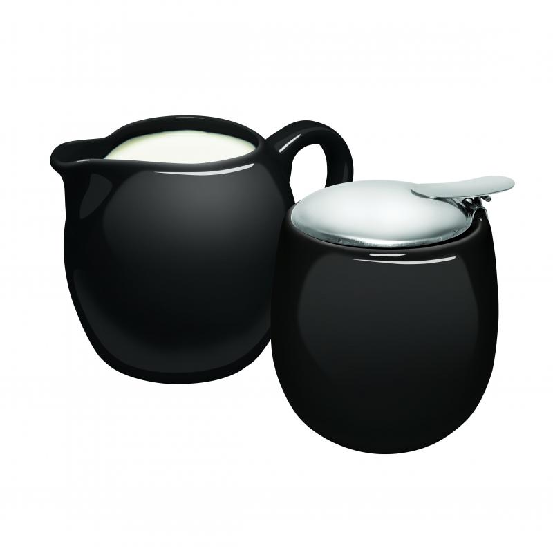 Avanti Camelia Milk & Sugar Set - Black