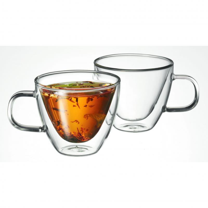 Avanti Sienna Twin Wall Glass 150ml | Set of 2