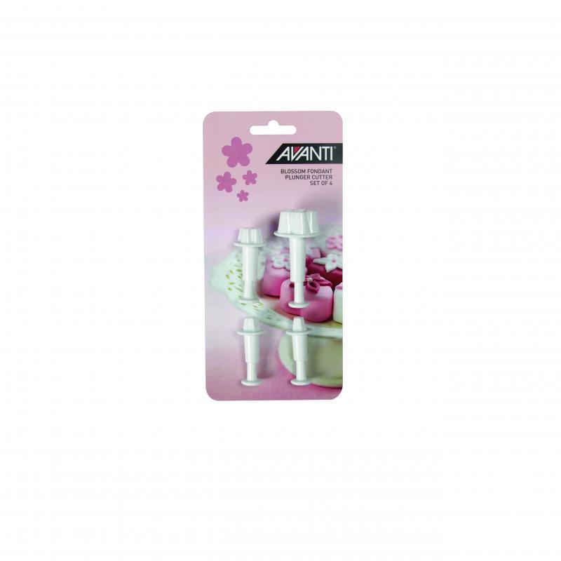 Avanti Blossom Fondant Plunger Cutter Set 3pc