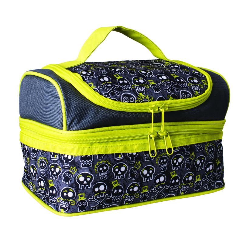 Avanti Yum Yum Double Decker Lunch Bag | Skull