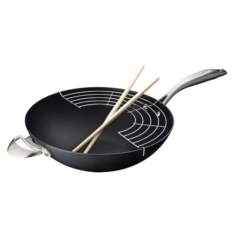 Scanpan Pro IQ Wok 32cm NonStick Stratanium