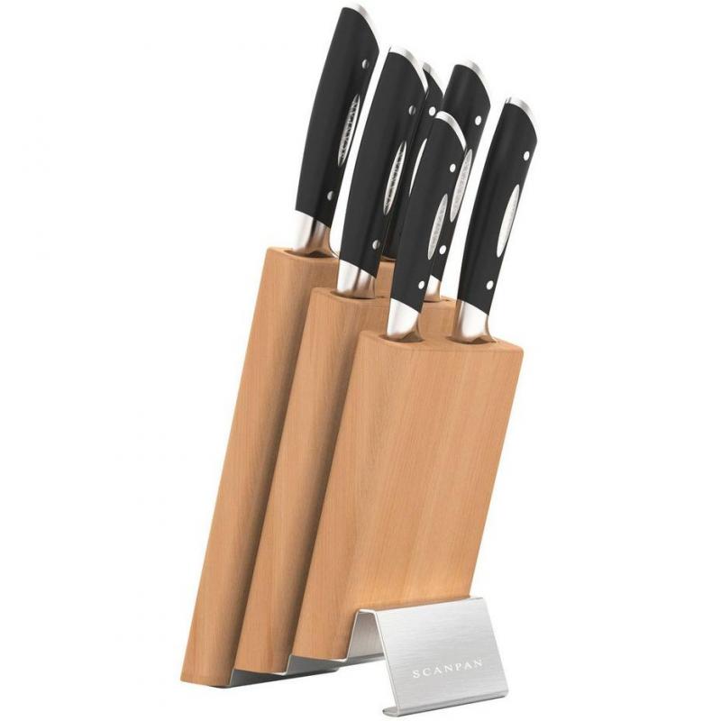 Scanpan Classic 7 Piece Step Knife Block Set