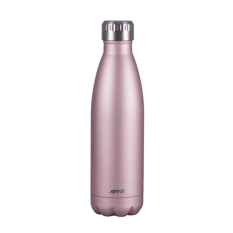 Avanti Fluid Twin Wall Vacuum Bottle 500ml - Rose Gold