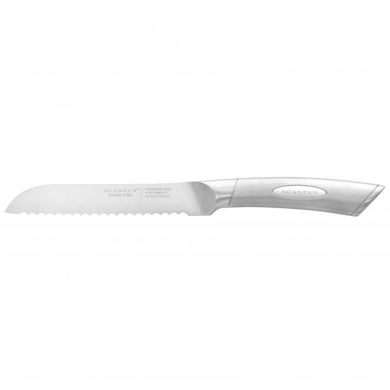 Scanpan Classic Steel Baguette/Salami Knife 14cm