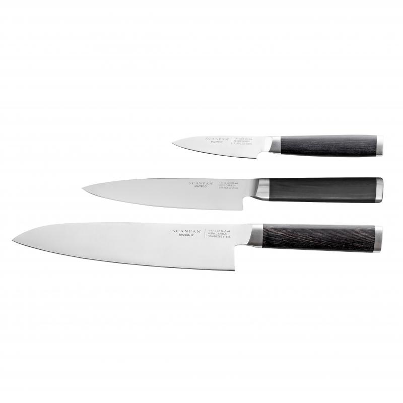 Scanpan Maitre D' 3 Piece Chef Set