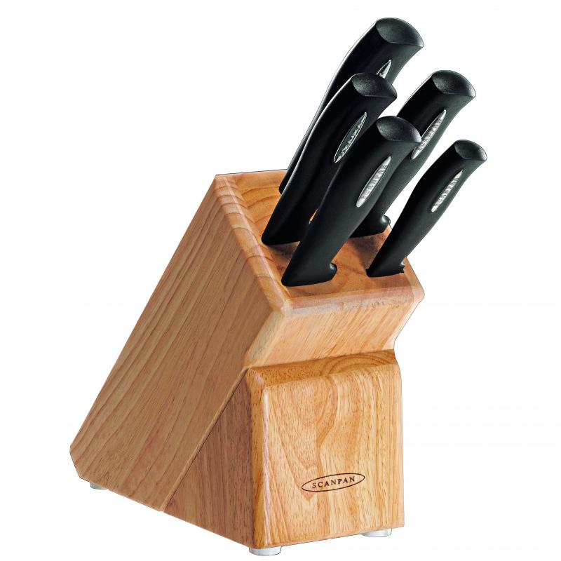 Scanpan Strip - 6 Piece Cutlery Block