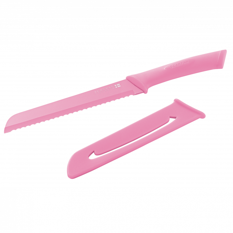 Scanpan Spectrum Pink Bread Knife NBCF 18cm