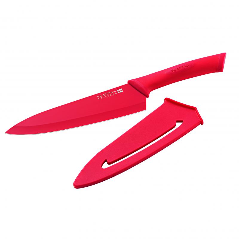 Scanpan Spectrum Red Cook's Knife 18cm