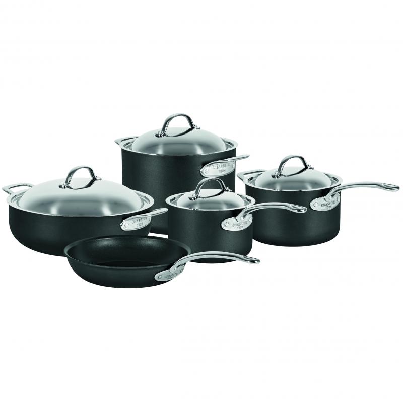 Chasseur Hard Anodised 5-Piece Set