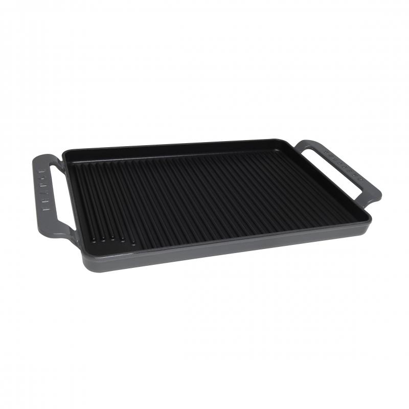 Chasseur Rectangular Grill Pan 42 x 24cm Caviar