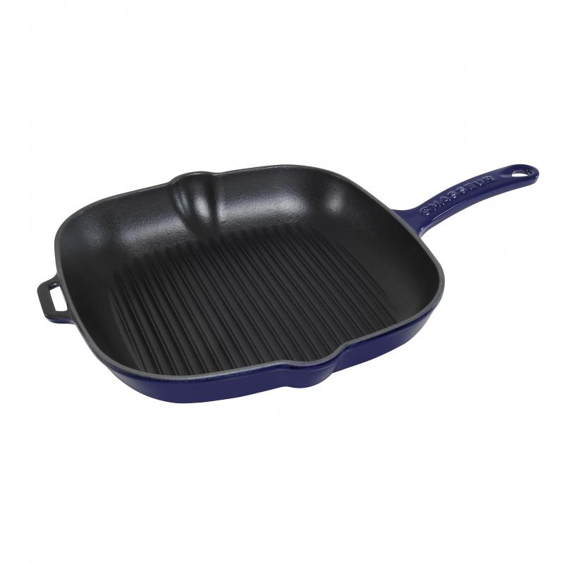 CHASSEUR Square Grill Pan 25cm | French Blue