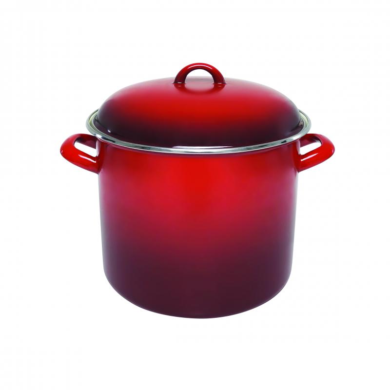 Chasseur 24X20cm 8.2L Enamel S/Pot Red