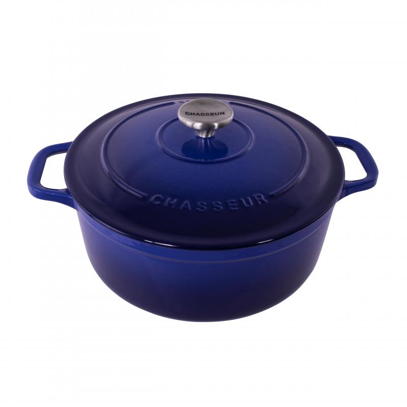 Chasseur Round Oven 28cm/6.1L | Azure