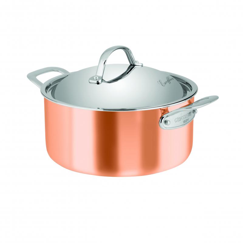 Chasseur Escoffier TryPly Casserole W/Lid 24cm 4L