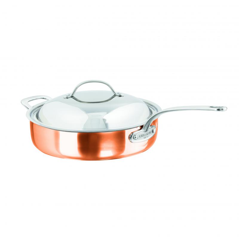 Chasseur Escoffier TryPly 28cm Saute Pan W/lid