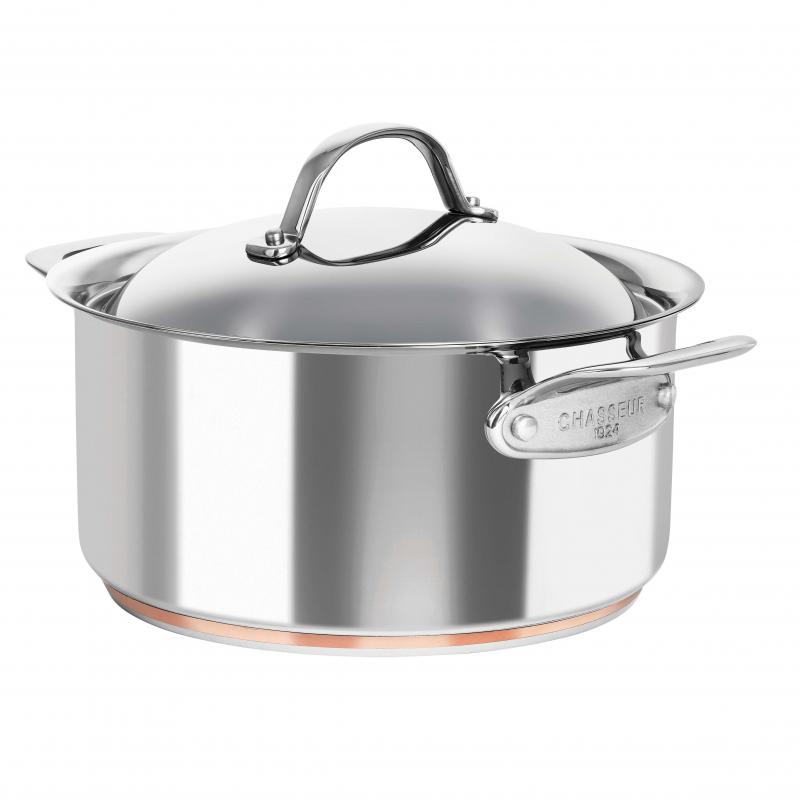 Chasseur Le Cuivre 24x11.5cm  Casserole with Lid