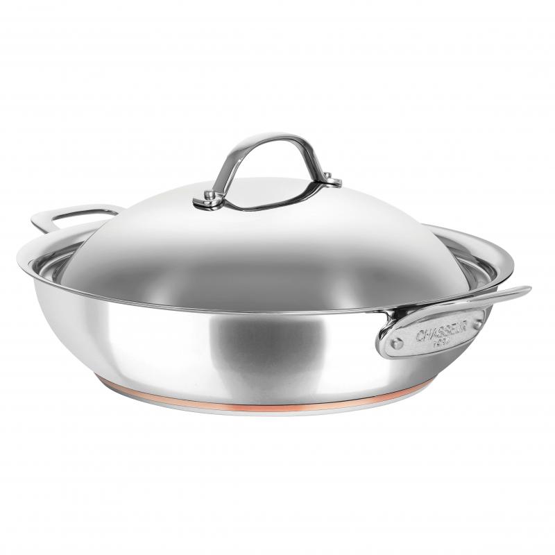 Chasseur Le Cuivre 32cm/5.6l Chef Pan+2HD