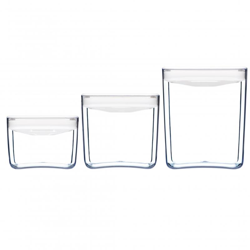 ClickClack Pantry Cube Set X3 Small White
