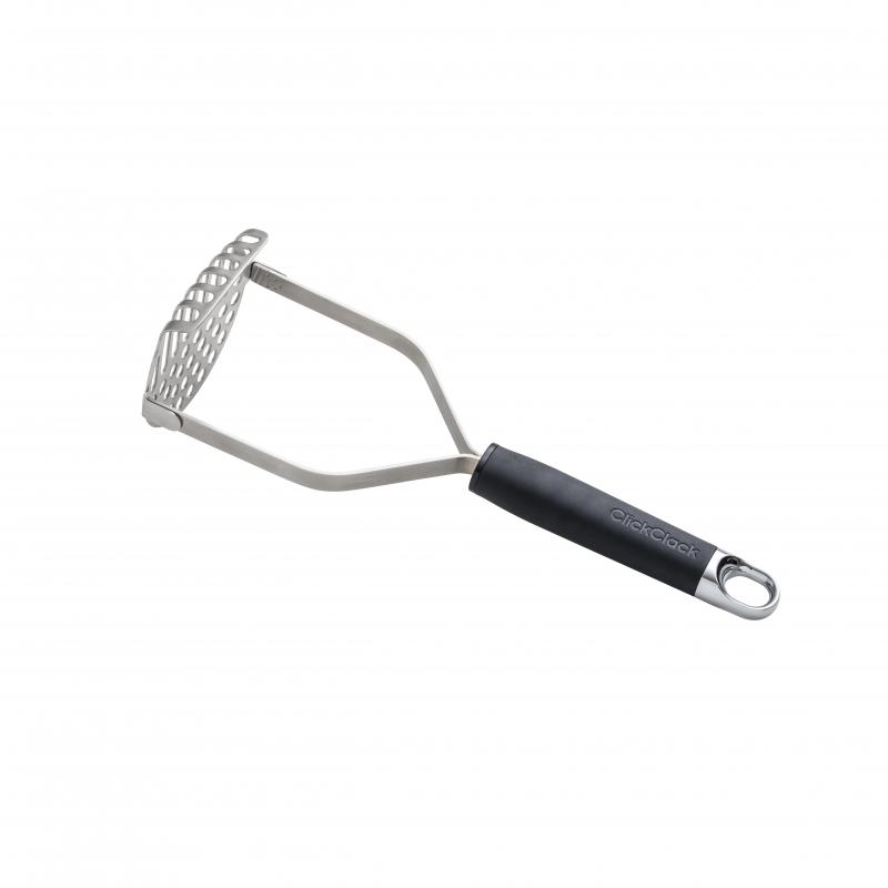 ClickClack Metal Potato Masher | Chrome