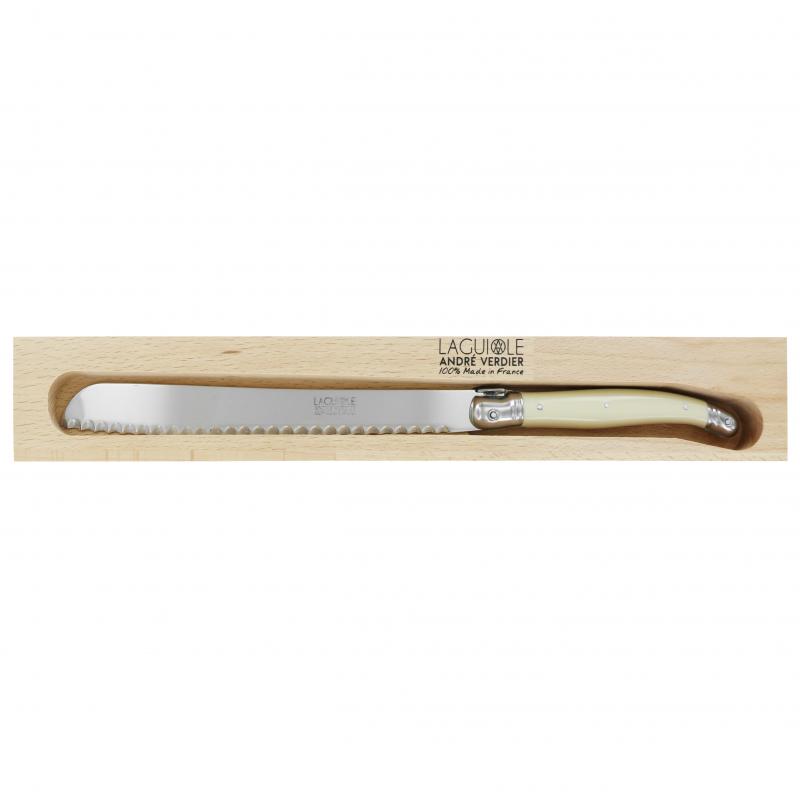 André Verdier Laguiole Debutant Ivory Bread Knife | 1 Piece