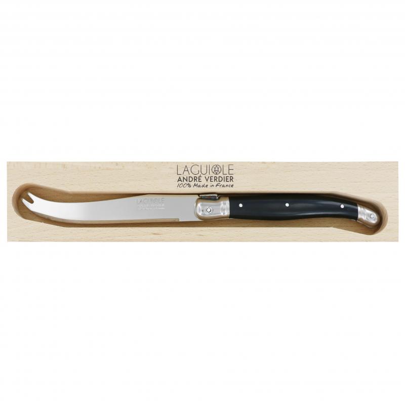 André Verdier Laguiole Debutant Black Large Cheese Knife | 1 Piece