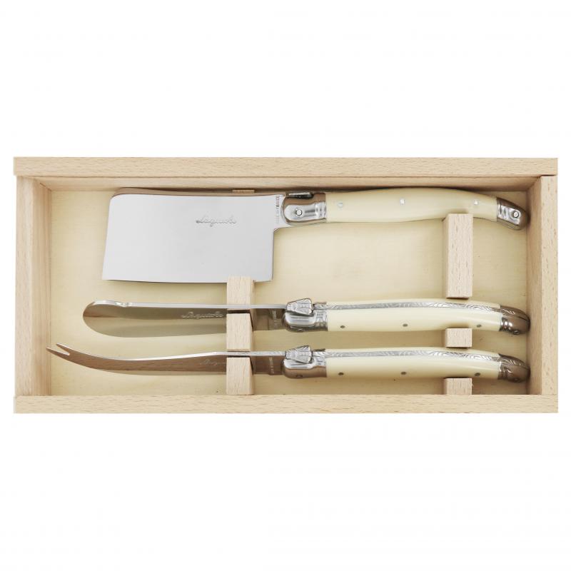 André Verdier Laguiole Classique Cheese Set | 3 Piece
