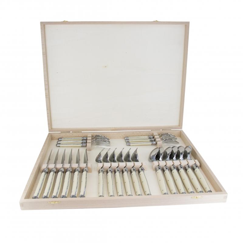 André Verdier Laguiole Classique Cutlery Set | 24 Piece