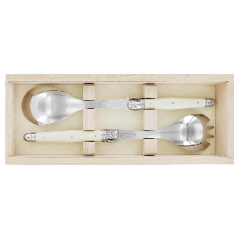 André Verdier Laguiole Classique Salad Set | 2 Piece