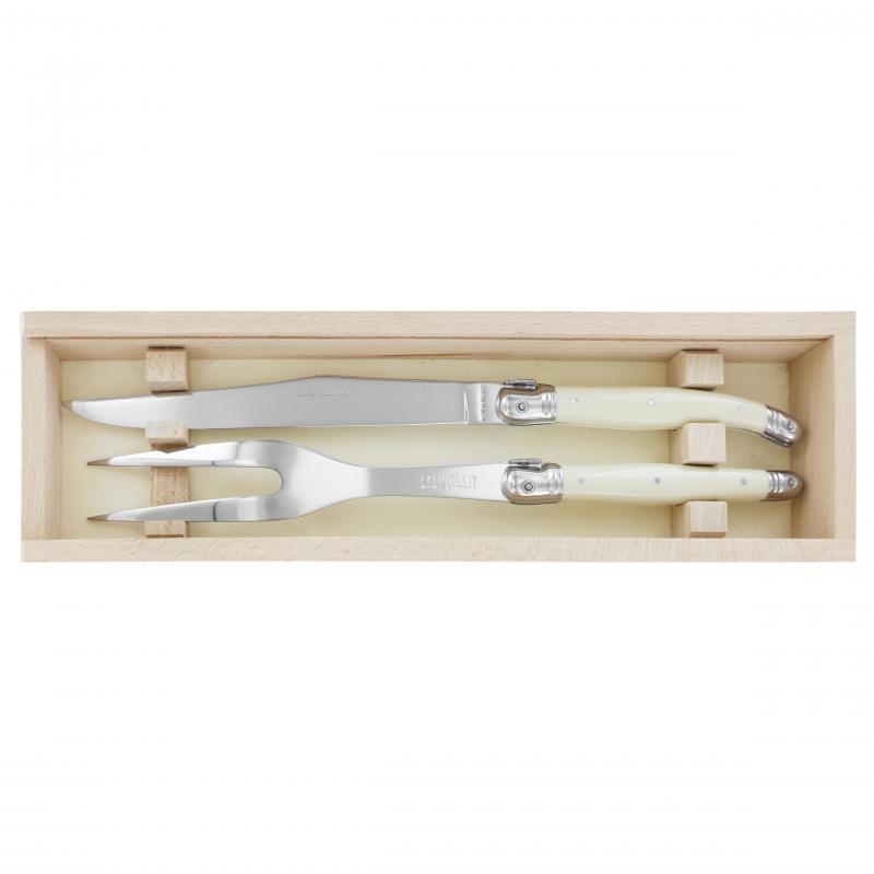 André Verdier Laguiole Classique Carving Set | 2 Piece