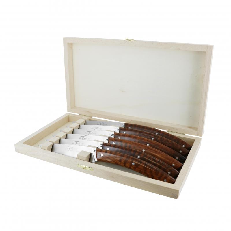 André Verdier Le Thiers Elegance Snakewood Steak Knife | 6 Piece