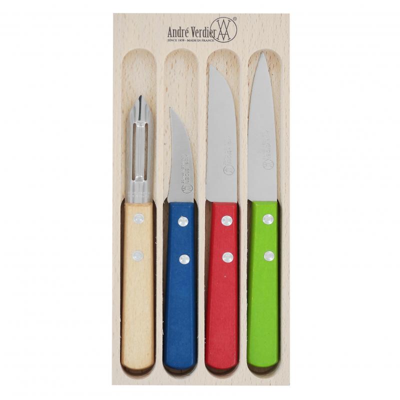 André Verdier Couteaux Prepa Culi Preparation Set | 4 Piece
