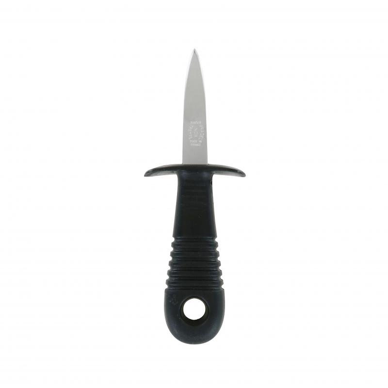 André Verdier Poseidon Oyster Knife 3mm with Guard | Black