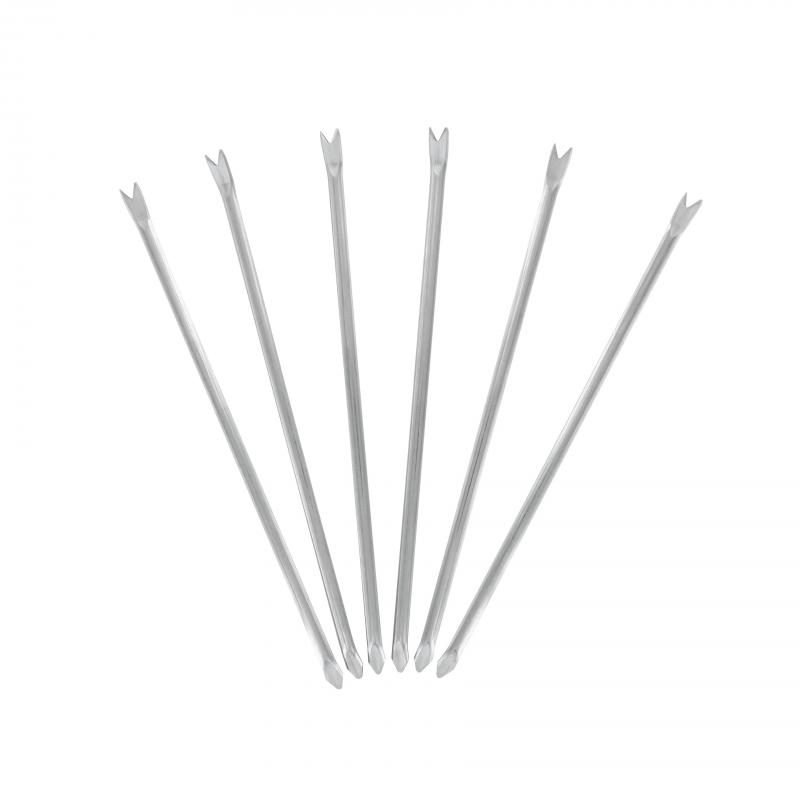 André Verdier Poseidon Stainless Steel Scrapers 18cm | 6 Piece