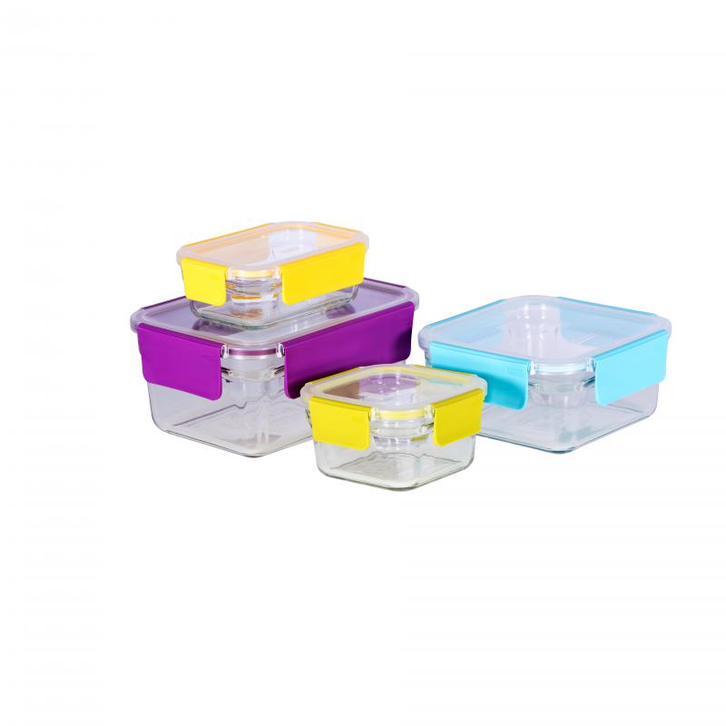 Glasslock 4 Piece Premium Oven Set