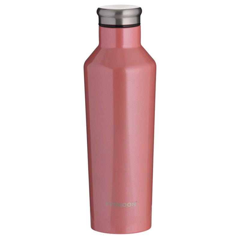 Typhoon Pure Pink Bottle 500ml Stainless Steel