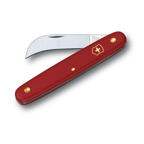 Victorinox Pruning Knife Curved Blade 65mm Handle 110mm Red