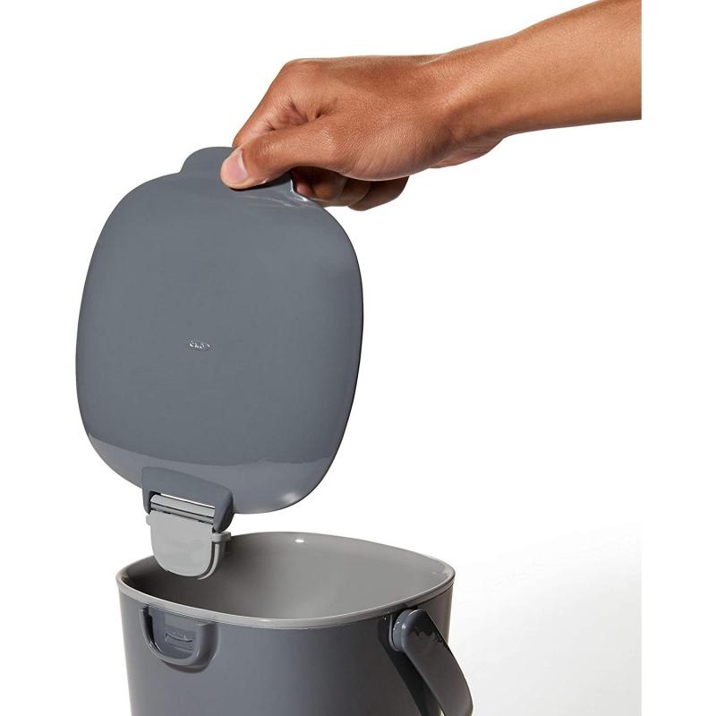 OXO Good Grips EasyClean Compost Bin Charcoal