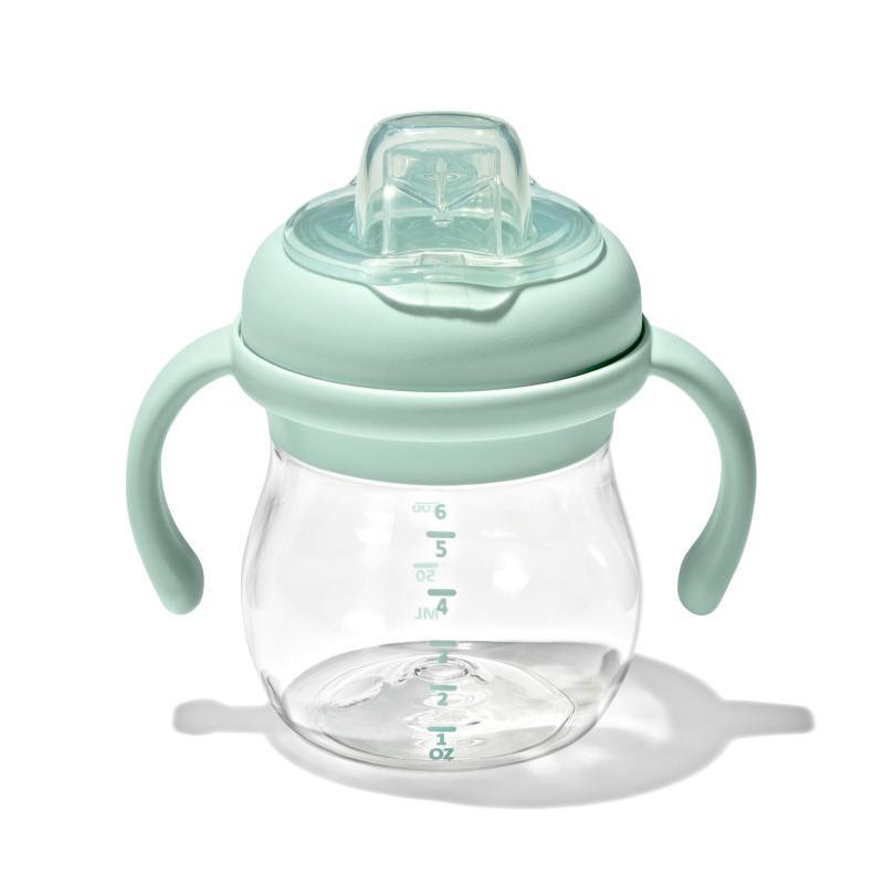 Oxo Tot Grow Soft Baby Spout Cup with Removable Handles | Opal