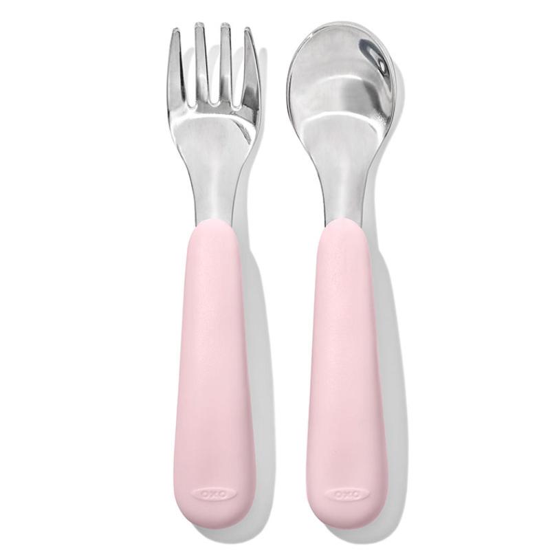 Oxo Tot Kids Fork & Spoon Set | Blossom