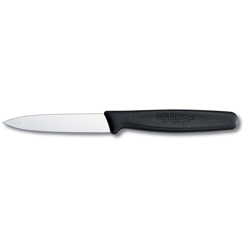 Victorinox Swiss Classic Paring Knife Pointed Blade 8cm | Black
