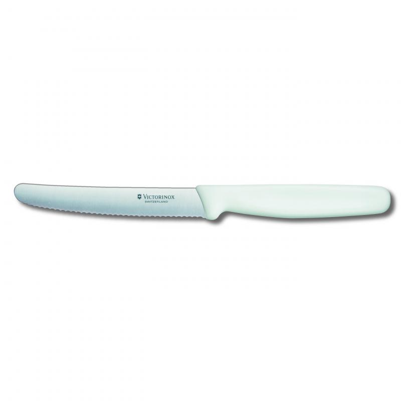 Victorinox Steak Knife Wavy Edge 11cm | White