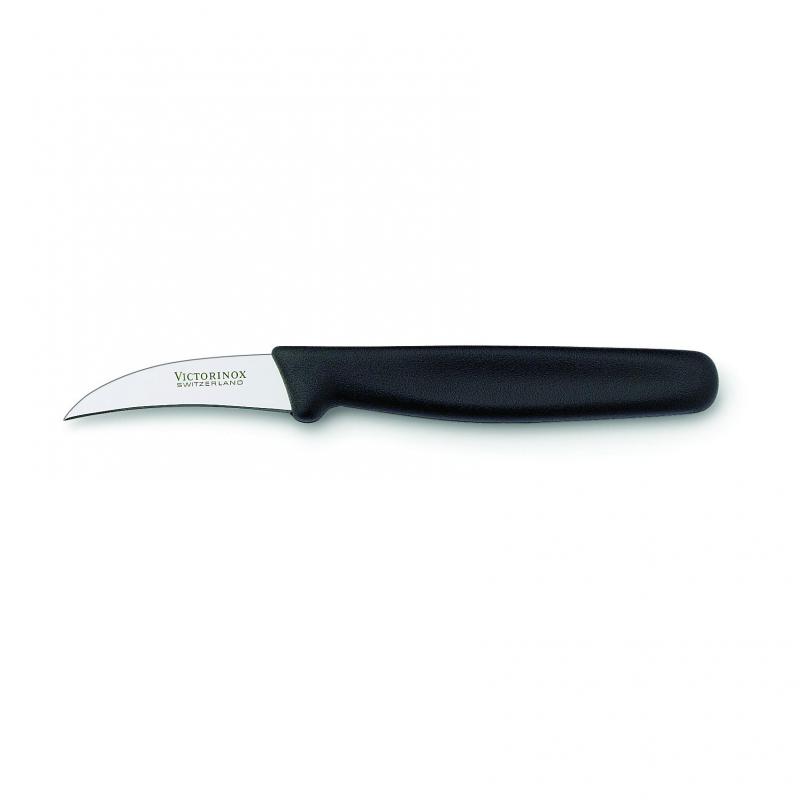 Victorinox Shaping Knife Curved Blade Nylon Hang Sell 6cm | Black