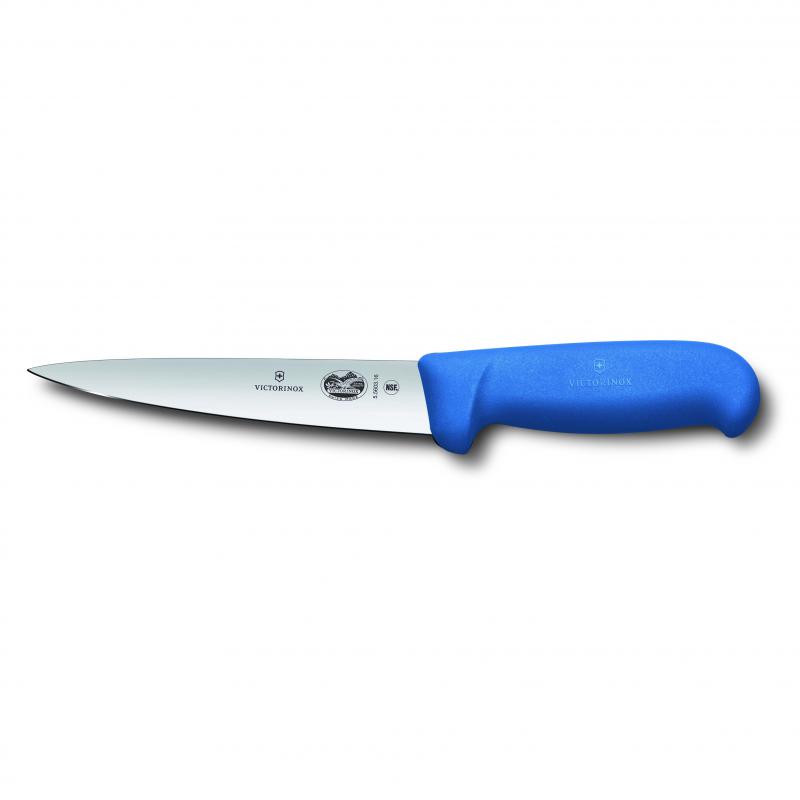 Victorinox Sticking Knife Pointed Blade Fibrox 14cm | Blue