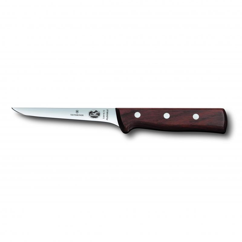 Victorinox Boning Knife Straight Narrow Flexible Blade | 15cm | American Handle Rosewood