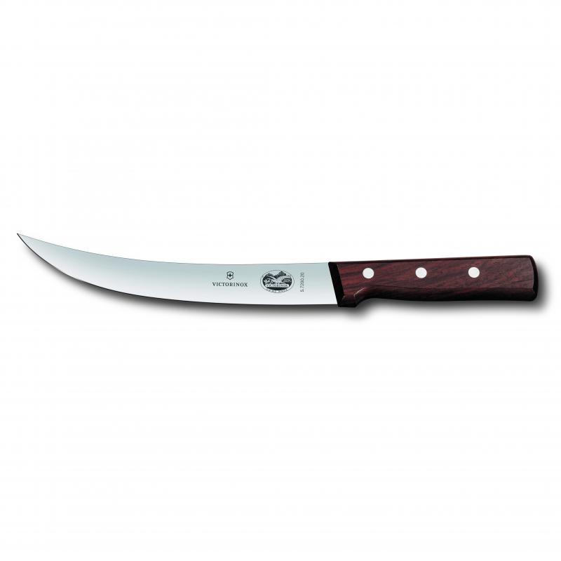 Victorinox Curved Breaking Knife 20cm | Rosewood