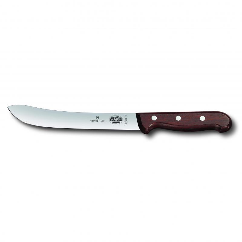 Victorinox Butchers Knife Heavy Stiff Blade 18cm | Rosewood