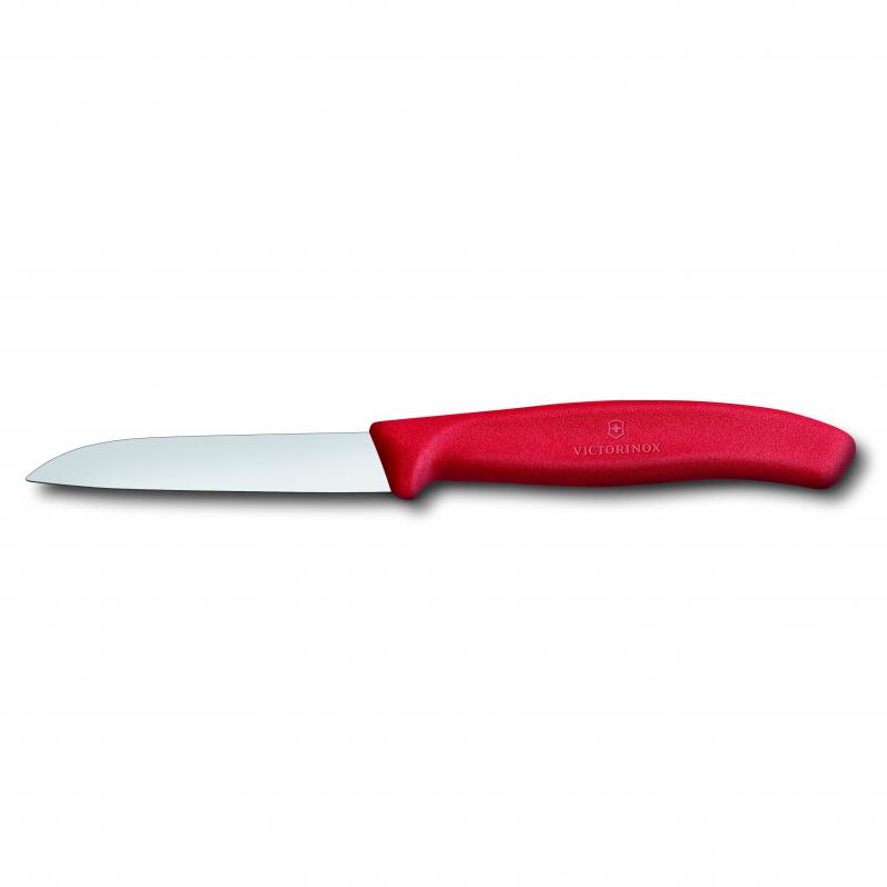 Victorinox Paring Knife, 8 cm Strt Blade, Classic - Red