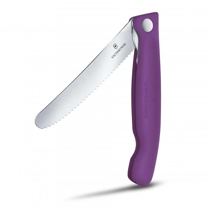 Victorinox Swiss Classic Foldable Paring Knife 11cm | Purple