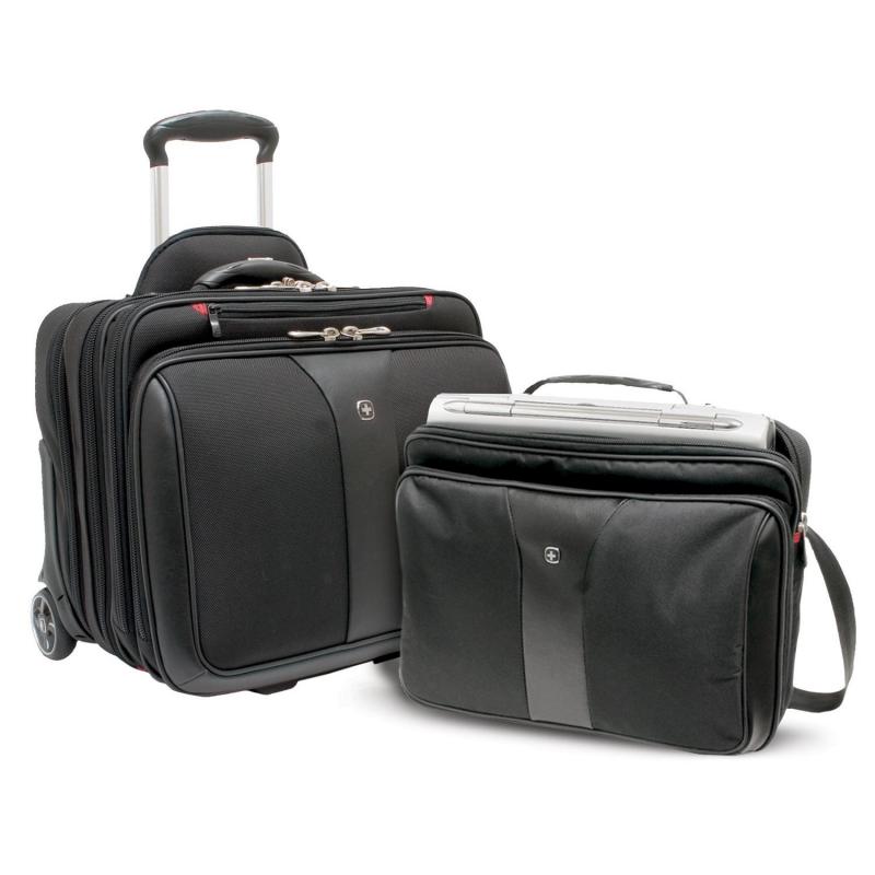 Wenger Patriot 2pc Business Set Wheeled Black